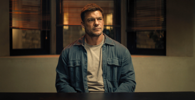 Alan Ritchson in 'Reacher' season four.