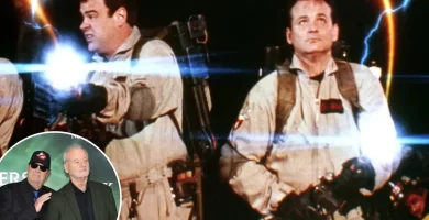 Dan Aykroyd reveals he and Invoice Murray stole police bikes throughout 'Ghostbusters' experience in New York 32 Dan Aykroyd reveals he and Bill Murray stole police motorcycles during 'Ghostbusters' ride in New York