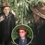 Johnny Depp Eats Decorative Plant At Las Vegas Party In Bizarre Video