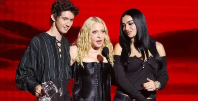 Madonna, Troye Sivan and Charli xcx at The 2026 MTV Video Music Awards (VMAs)
