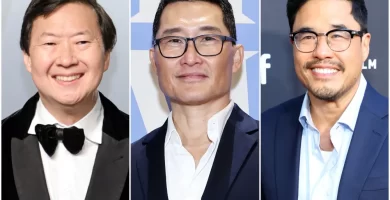 Ken Jeong, Daniel Dae Kim and Randall Park within the audio collection “Moons of LA” 10 Ken Jeong, Daniel Dae Kim and Randall Park in the audio series “Moons of LA”