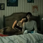 Inde Navarrette stars as Nikki and Michael Johnston as Bear in Obsession, a Focus Features release.
