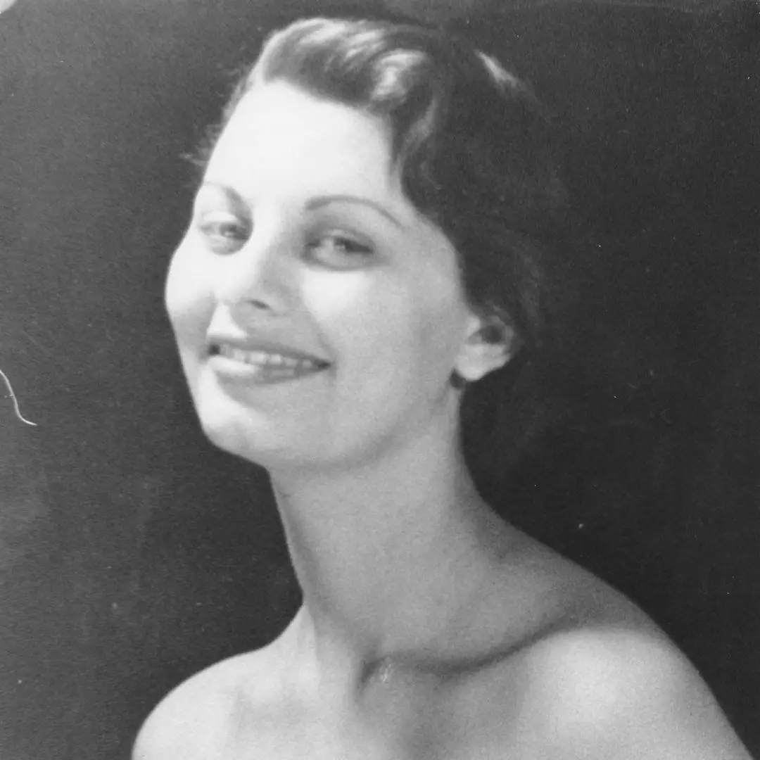 Sophia Loren at the Miss Italy beauty contest in 1950.