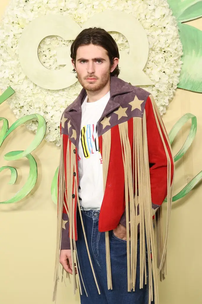 Indiana Affleck in American Stars and Stripes Jacket
