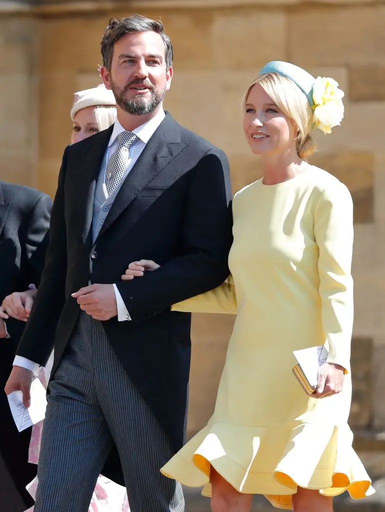 The handful of Meghan Markle's shut mates who stay in her unique UK interior circle 1 Markus Anderson and Izzy May attend Prince Harry and Meghan Markle's wedding