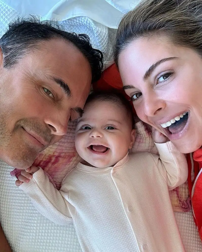 Maria Menounos reveals terrifying new well being scare: 'I virtually died in my sleep' 3 Maria Menounos and Keven Undergaro snuggle with baby Athena
