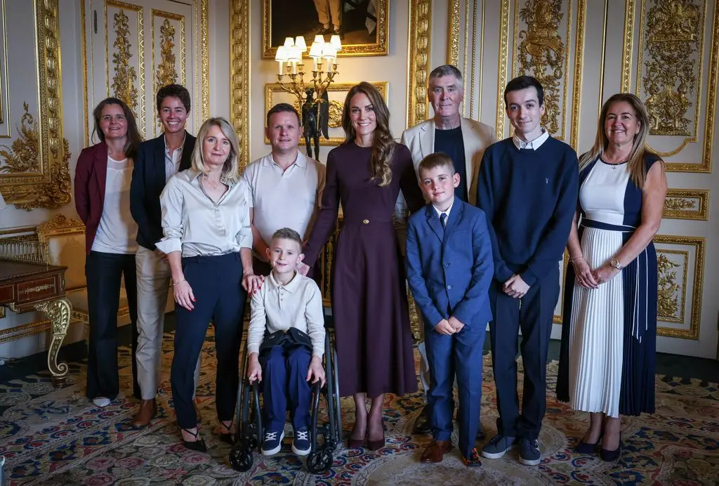 The Princess of Wales hosted a very special tea party at Windsor Castle