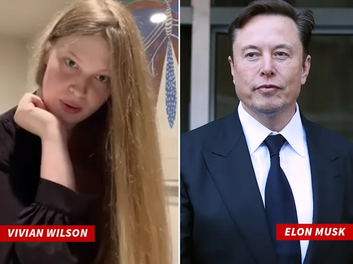 vivian wilson, elon musk, getty comp