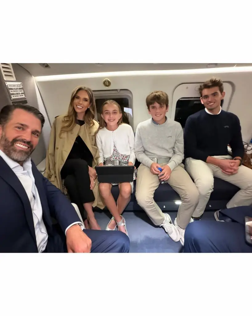 Bettina Trump's cozy household picture reveals candy bond with daughter-in-law Chloe 1 Chloe appears alongside Bettina throughout the collection of shared photos