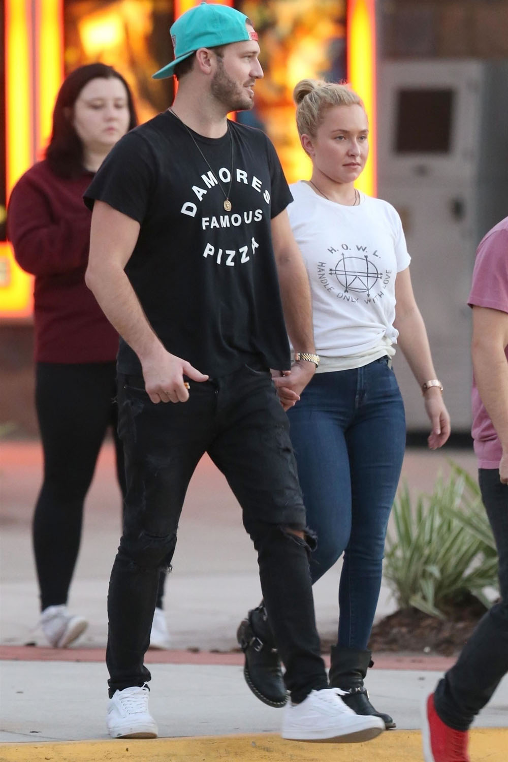 Hayden Panettiere and Brian Hickerson in October 2018