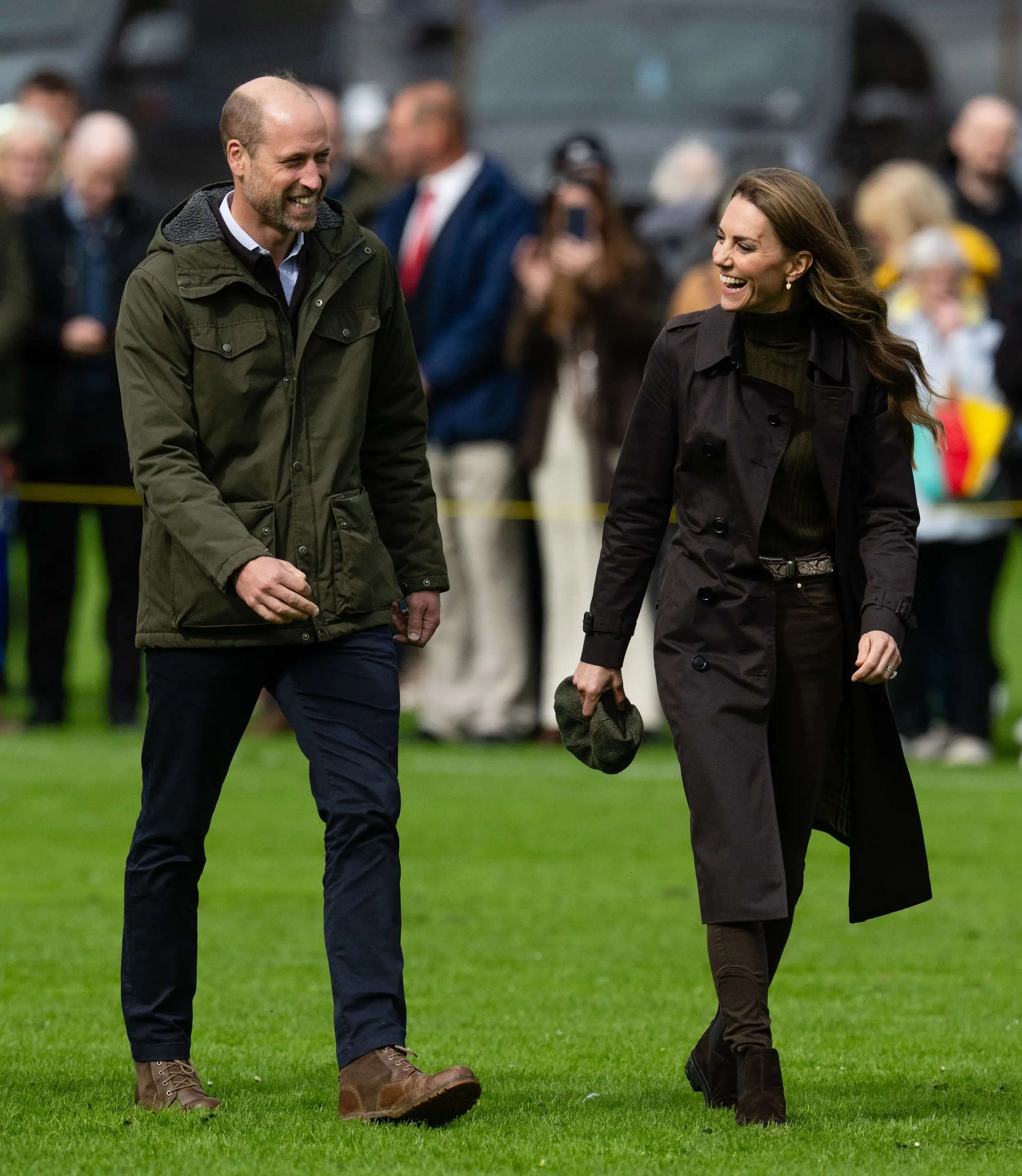 How Prince William and Prince Harry are navigating new household turmoil 2 Prince William, Prince of Wales and Catherine, Princess of Wales visit the Bute Shinty Club during a royal visit to the Isle of Bute on September 17, 2026.