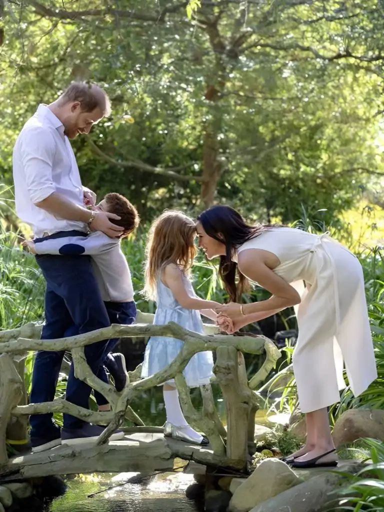 Garden of Prince Harry Meghan Markle Archie and Lilibet
