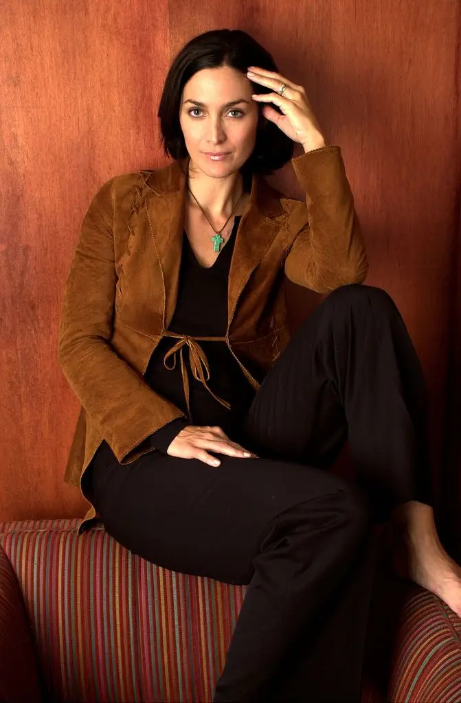 Carrie-Anne Moss during the 25th Toronto International Film Festival - Day 4 in Toronto, Canada. (Photo by J. Vespa/WireImage)