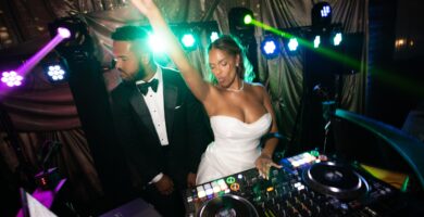 Bridal Bliss: At Chelsea Miller and Anthony Barr's Cali Marriage ceremony, the Bride Was the DJ 12 Bridal Bliss: At Chelsea Miller and Anthony Barr's Cali Wedding, the Bride Was the DJ