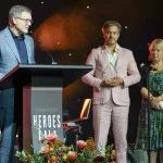 James Van Der Beek recalled at Greg Berlanti's Heroes Gala