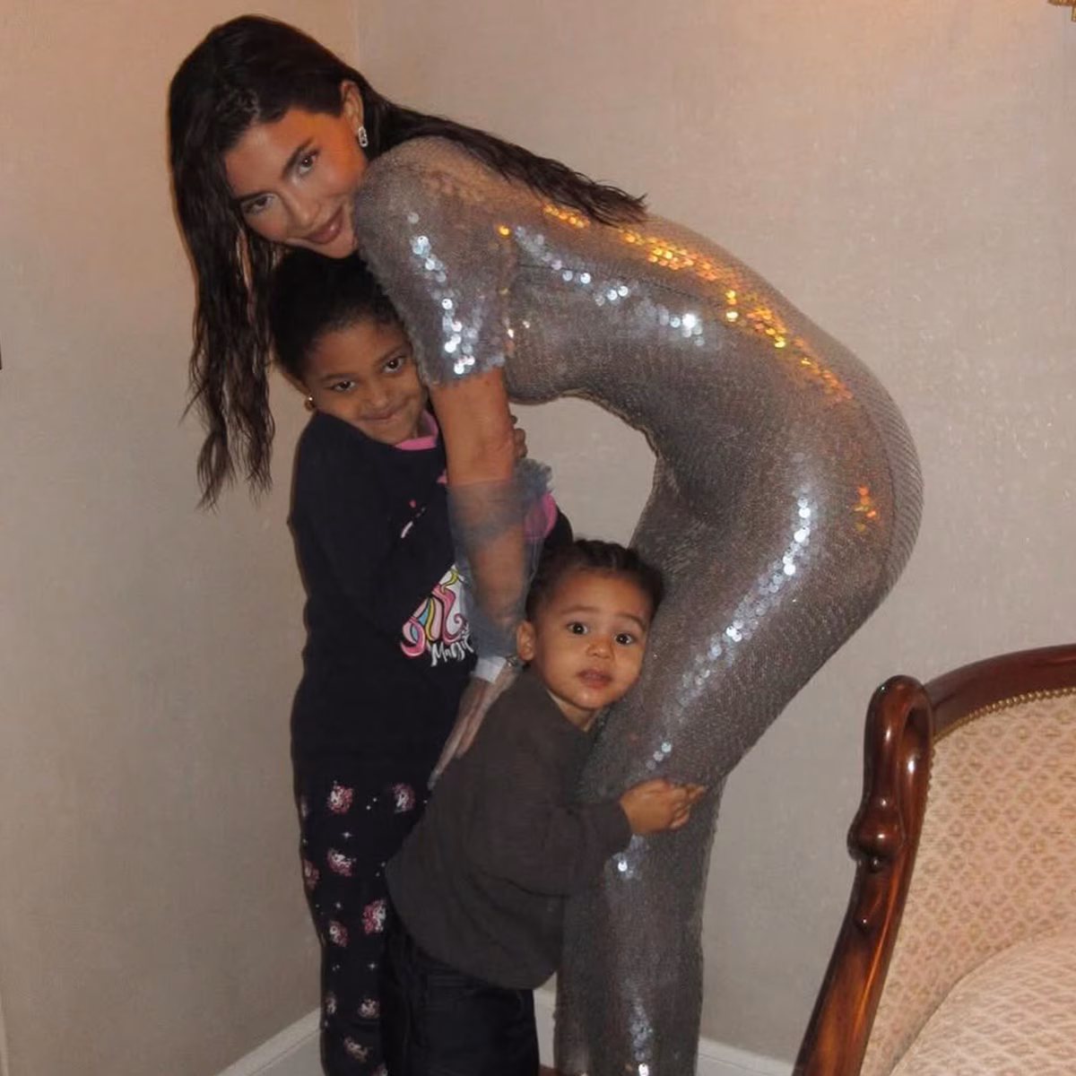 Kylie Jenner Wakes Up Kids Stormi and Aire With Megaphones in Adorable Vlog