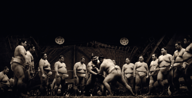 Excerpt from the documentary movie "Sumo: The thoughts weighs nothing", interview on Japan 27 'Sumo- Spirit Weighs Nothing' film still
