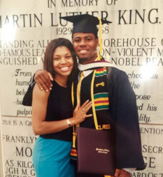 HBCU Love On The Yard: Meet SpelHouse Couple Ashley and Jacobi 2 Jacobi and Ashley's graduation day is right there. (Photo courtesy of Subjects)
