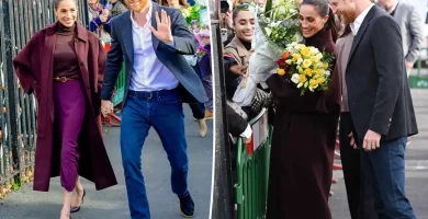 Meghan Markle and Prince Harry make their first official joint outing since shifting: 'Good to be again' 13 Meghan Markle and Prince Harry make their first official joint outing since moving: 'Nice to be back'