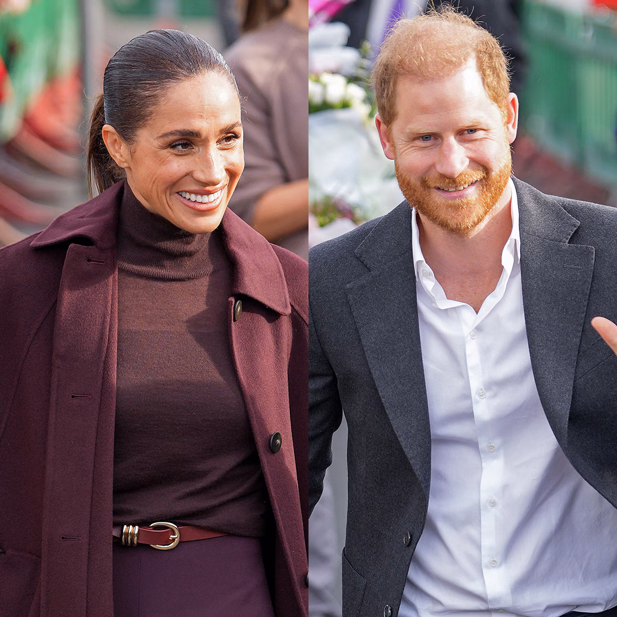 Prince Harry and Meghan Markle make their first official appearance in the UK