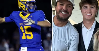 Luke Bryan's Son, 18, Suffers Terrifying Harm Throughout Excessive College Soccer Sport 19 Luke Bryan's Son, 18, Suffers Terrifying Injury During High School Football Game