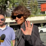 Halle Berry is all smiles in court before being heard in her ex's custody war