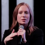 Hannah Einbinder at The New Yorker Festival on Friday night in Manhattan.
