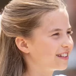 Princess Charlotte wears £30 GAP jeans and bold blue shoes in new official photo