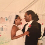 The Youngs on their wedding day in 2002. (Photo provided by subjects)