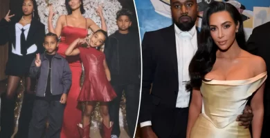Kim Kardashian reveals the 'large burden' of co-parenting with ex-husband Kanye West 23 Kim Kardashian reveals the 'big burden' of co-parenting with ex-husband Kanye West