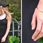 Candice Swanepoel wears a ring on this finger amid sightings with Tom Brady