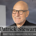 Patrick Stewart July 13, 1940 – October 28, 2026
