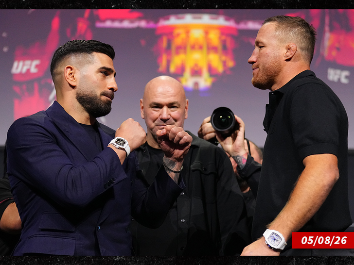 under Justin Gaethje Ilia Topuria Getty
