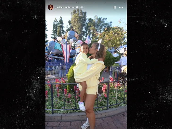 Chris Brown Diamond Brown girl insta 1