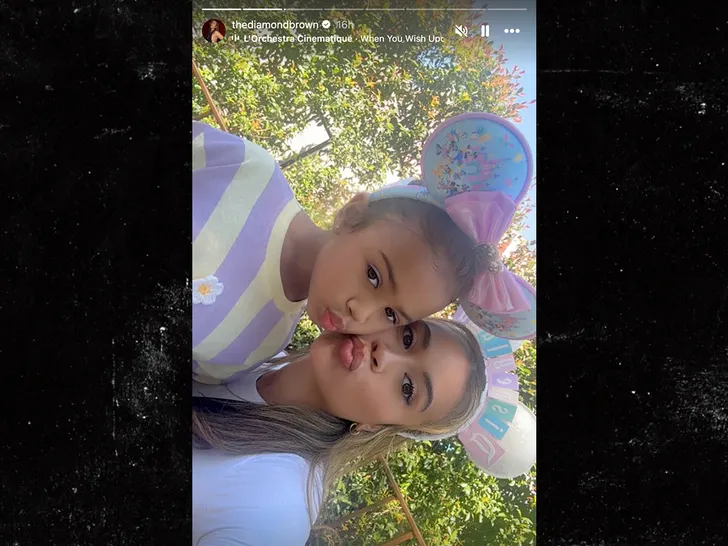 Chris Brown Diamond Brown girl insta 2