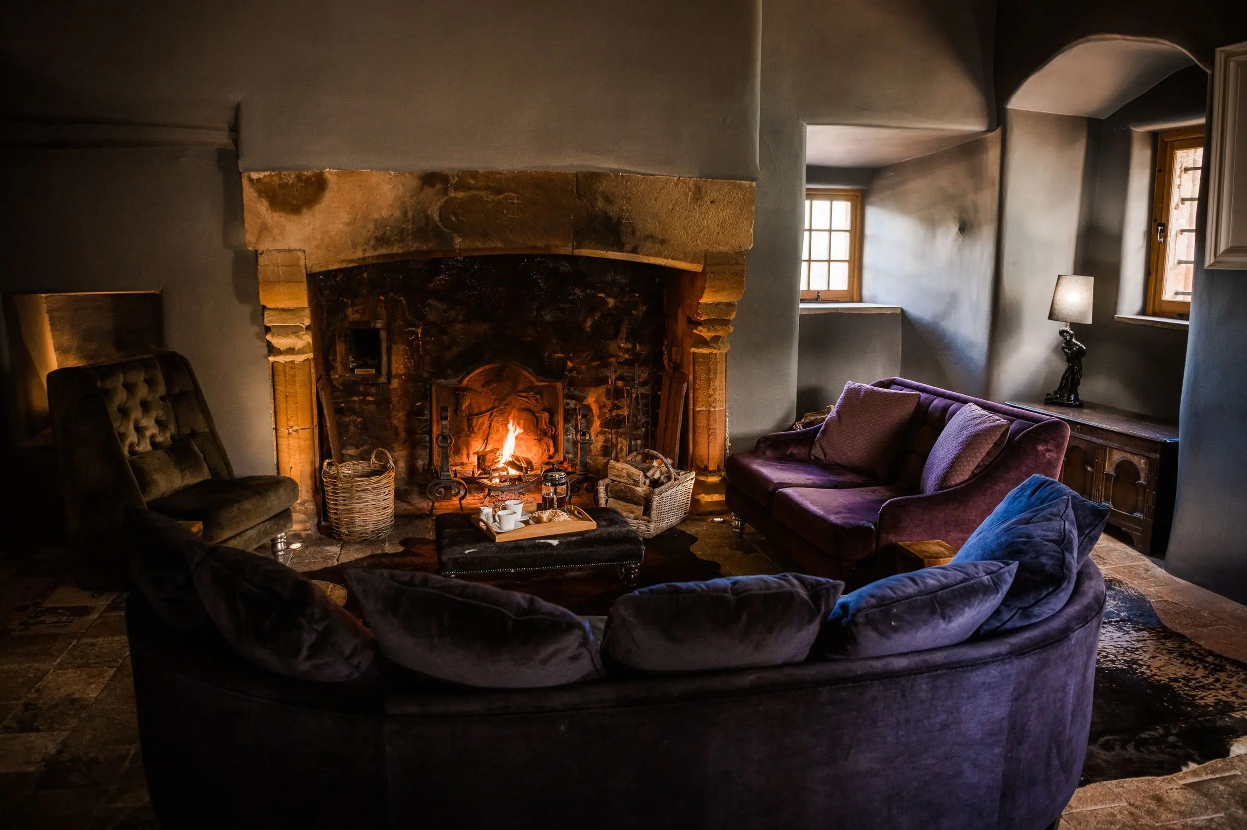 Interiors worthy of a traitor at the Barons Tower