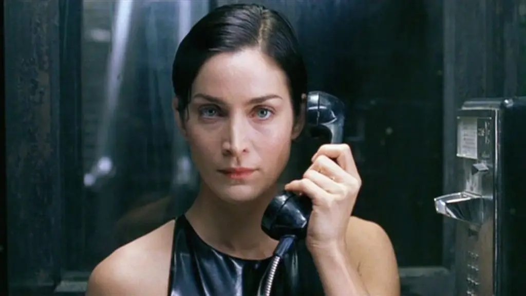 Carrie Ann Moss as Trinity in The Matrix
