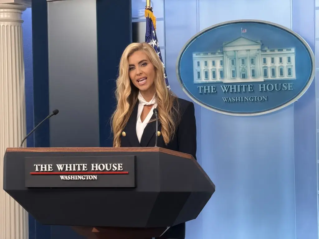 Katie Zacharia's dramatic last moments, revealed by Donald Trump's press secretary 3 Katie at a White House press conference