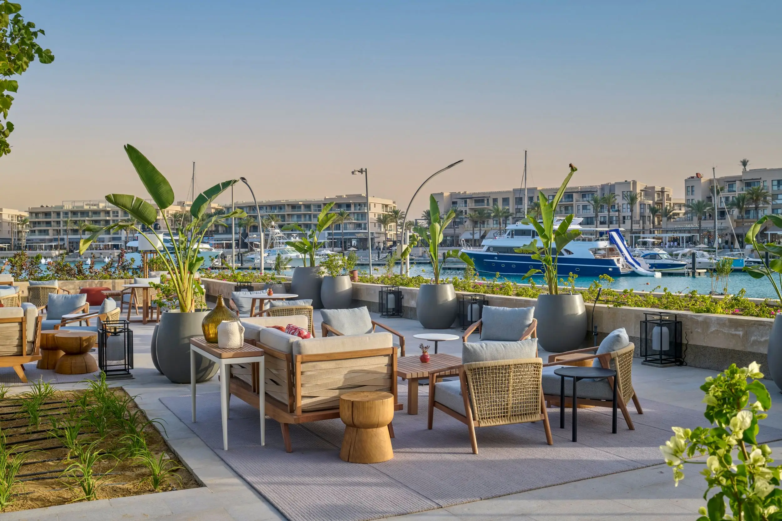 Food at Vida Marina Resort was “superb” 
