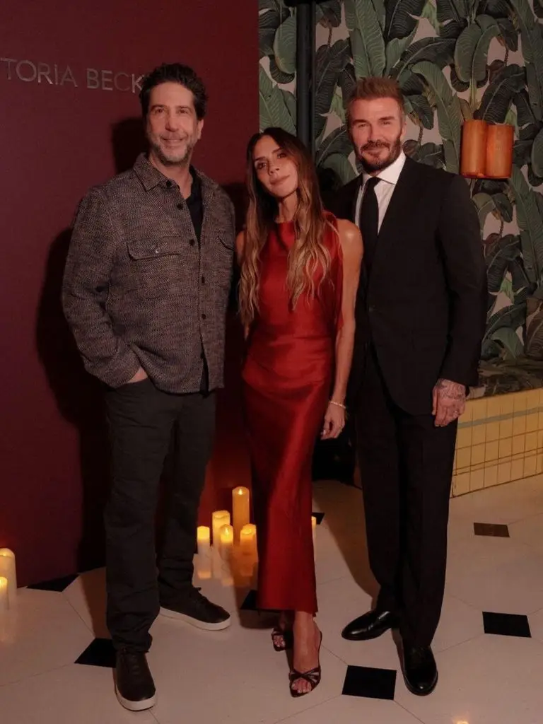 David Schwimmer joined the couple