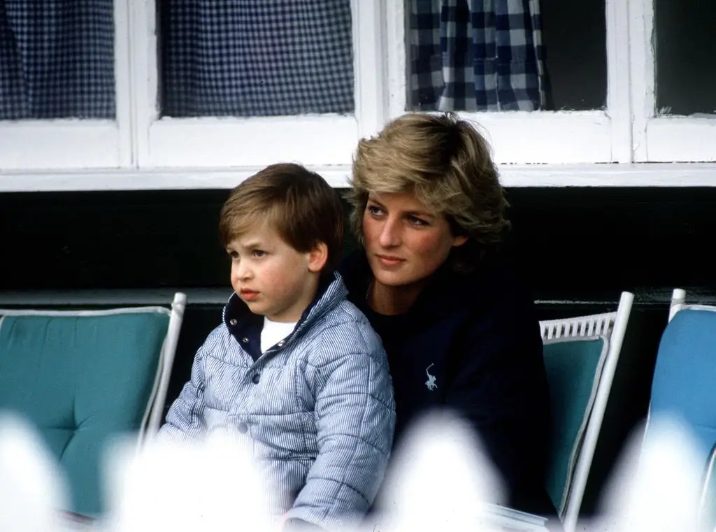 Prince Harry will get emotional as he talks about 'enjoyable' Archie and Lilibet 5 Princess Diana with Prince William sitting on her lap at the polo