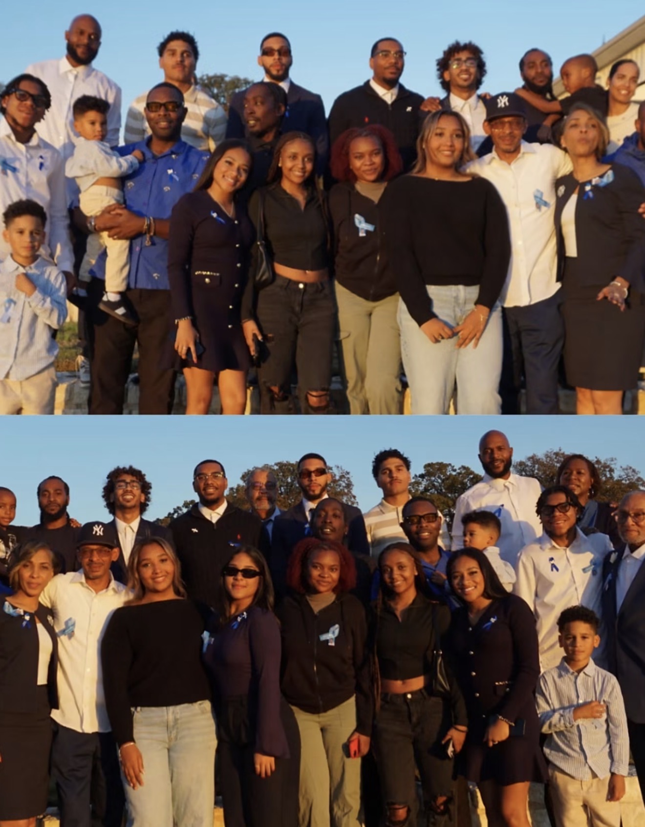 A big, happy family made up of Black Americans, Bajans, Haitians and Dominicans. (Photo courtesy of subject)  