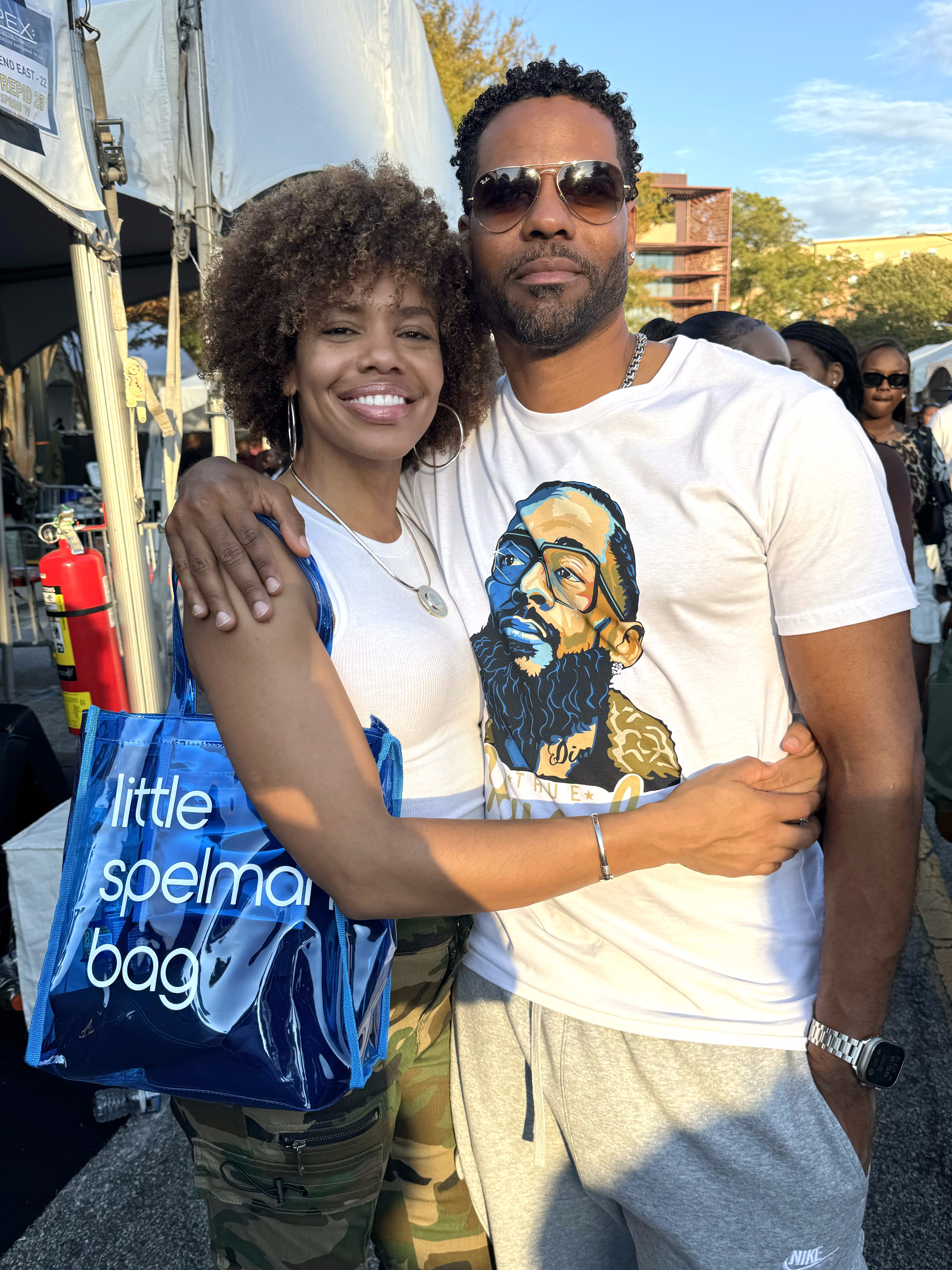 HBCU Love On The Yard: Meet SpelHouse Couple Ashley and Jacobi 5 Tailgating fun! (Photo courtesy of Subjects)