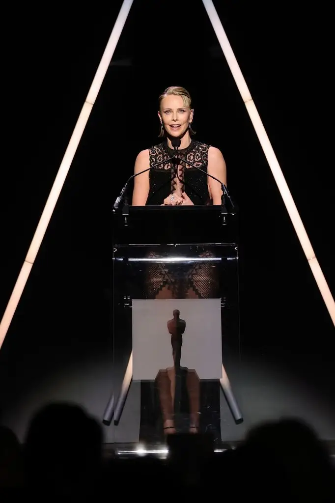 The actress received an award at the 6th Annual Academy Museum Gala 
