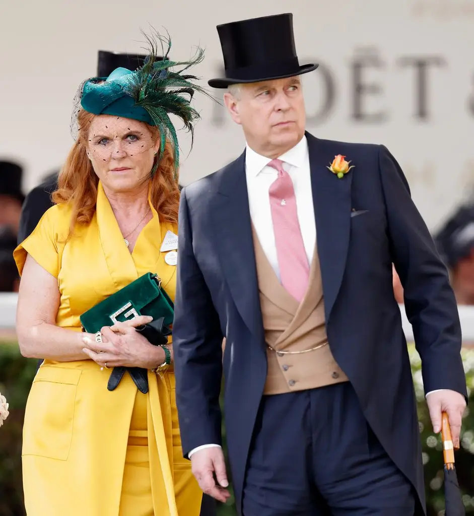 Sarah Ferguson, distraught, “nonetheless in mourning” ex multimillionaire Paddy McNally: “She would have married him” 2 Sarah Ferguson in yellow dress and Andrew Mountbatten-Windsor in morning dress at Royal Ascot in 2019