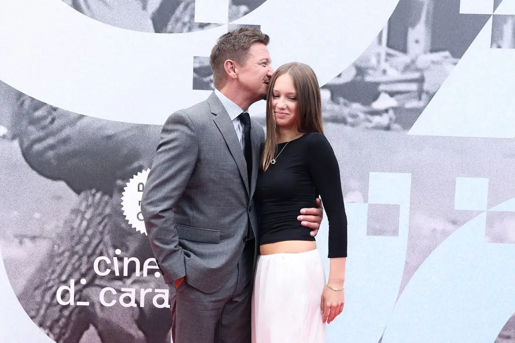 The couple also attended a photocall earlier in the day.