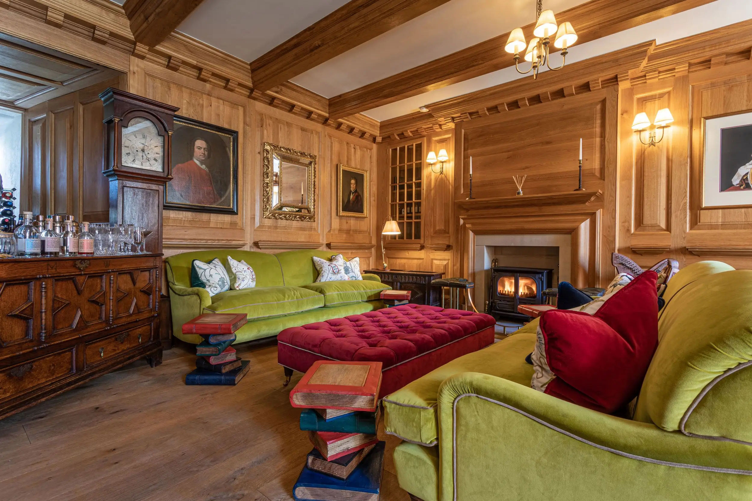 A very royal living space at Mingary Castle