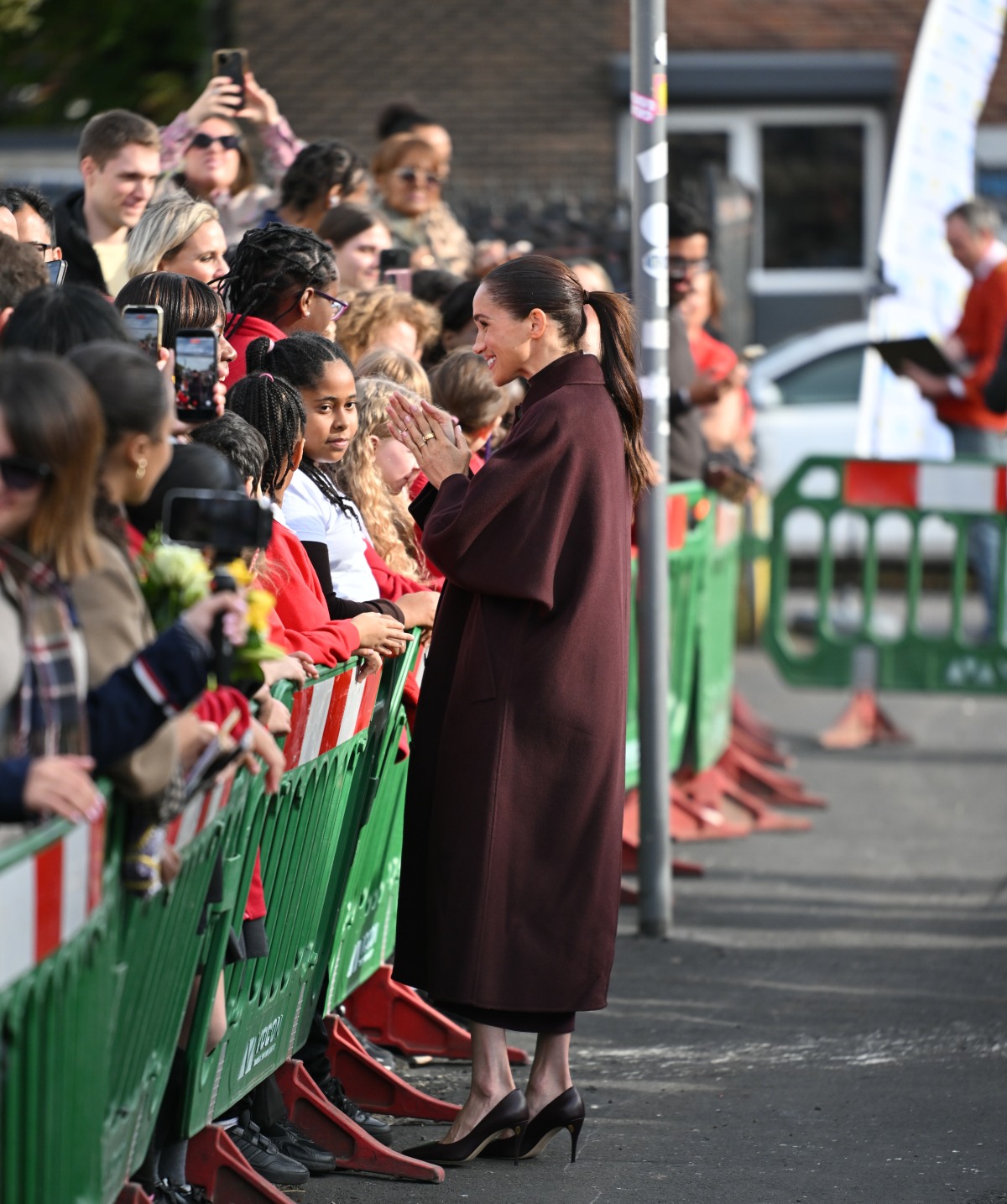Royalist: Duchess Meghan left Nottingham in time to run the college 1 coverimages56089220