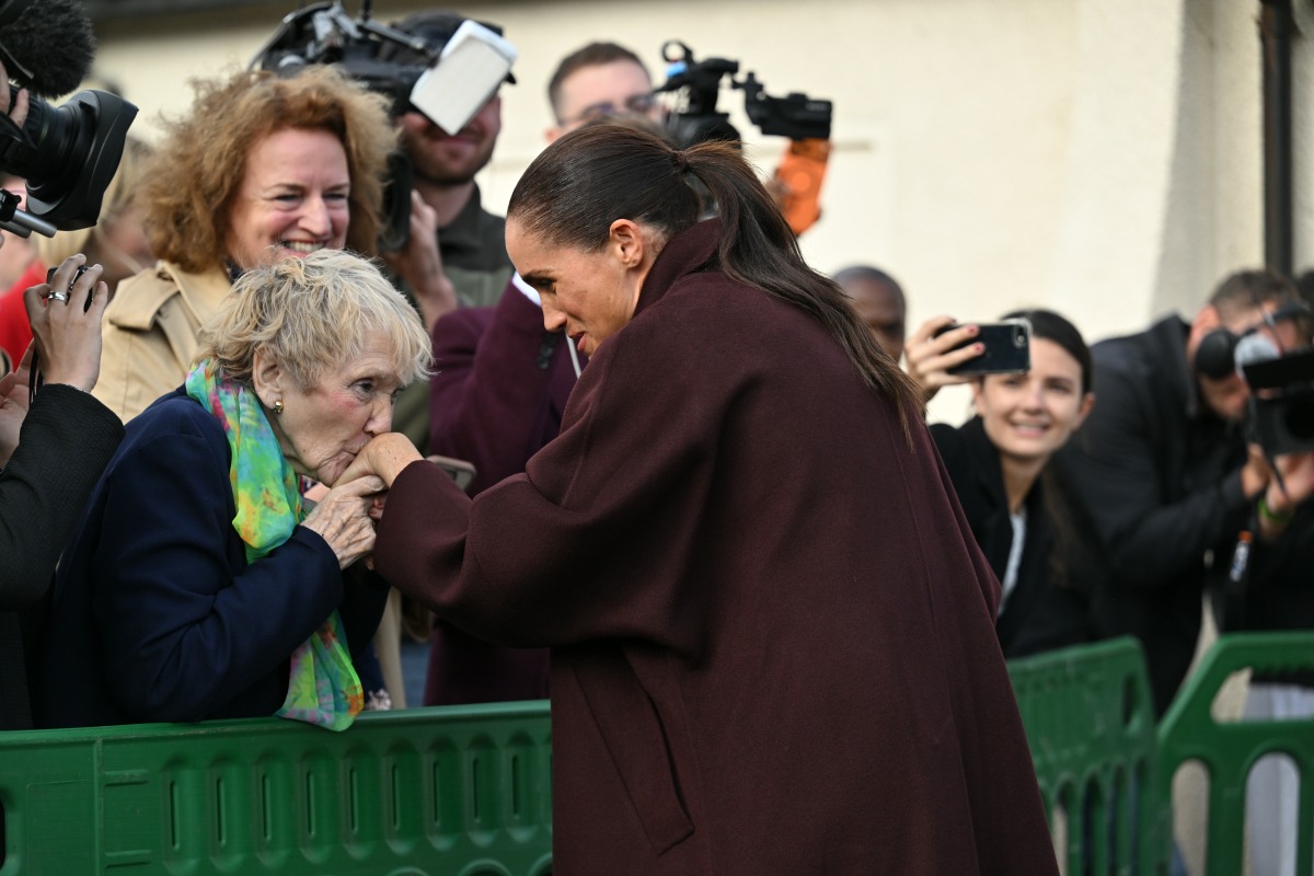Royalist: Duchess Meghan left Nottingham in time to run the college 2 coverimages56089424 2