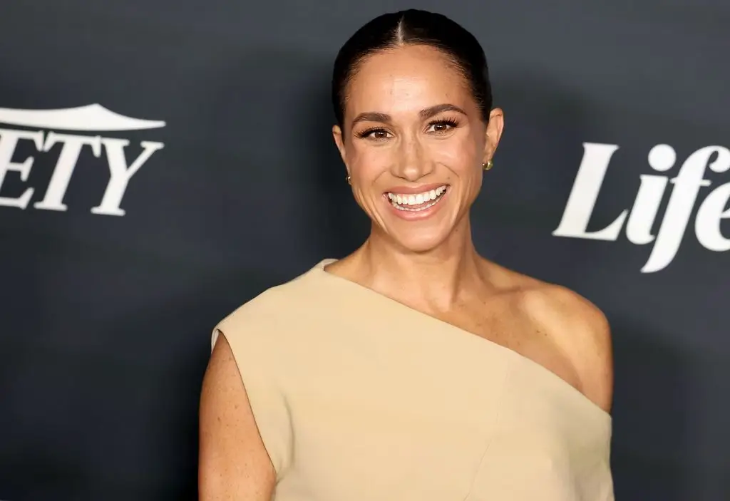 Meghan Markle smiling